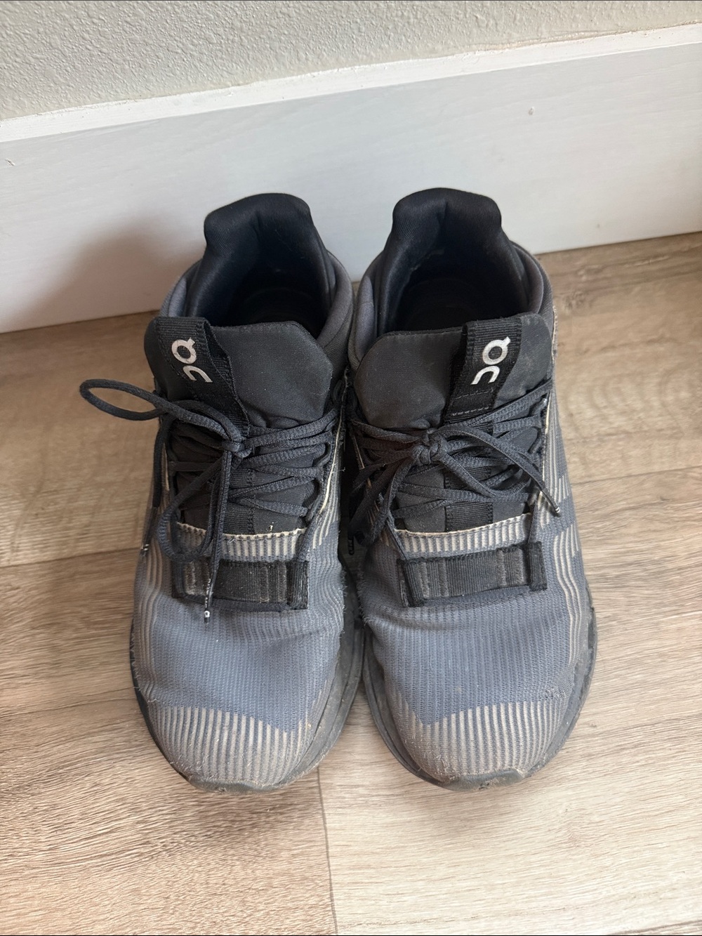 On Running women’s Athletic Sneakers in Gray and Black